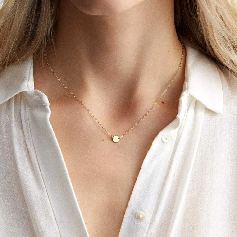 Ldurian Layered Necklaces for Women - 14K Dainty Gold Plated Layering Chokers Necklaces Set Multilayer Delicate Necklace Trendy Adjustable Long Layered Necklaces for Women