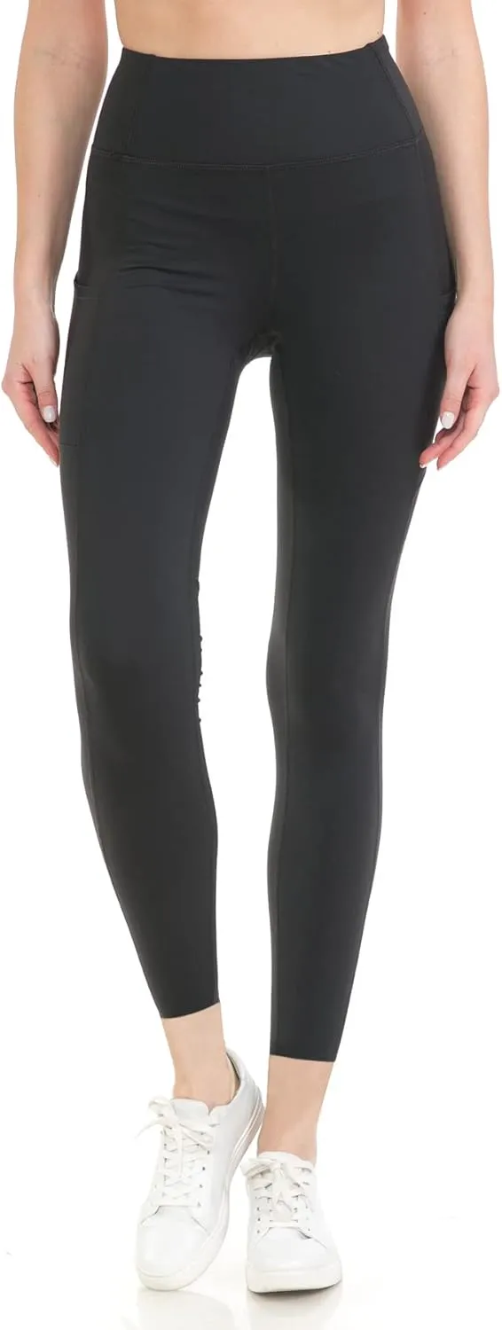 Leggings Depot High Waist 7/8 Leggings for Women Workout Yoga Pants with Pockets