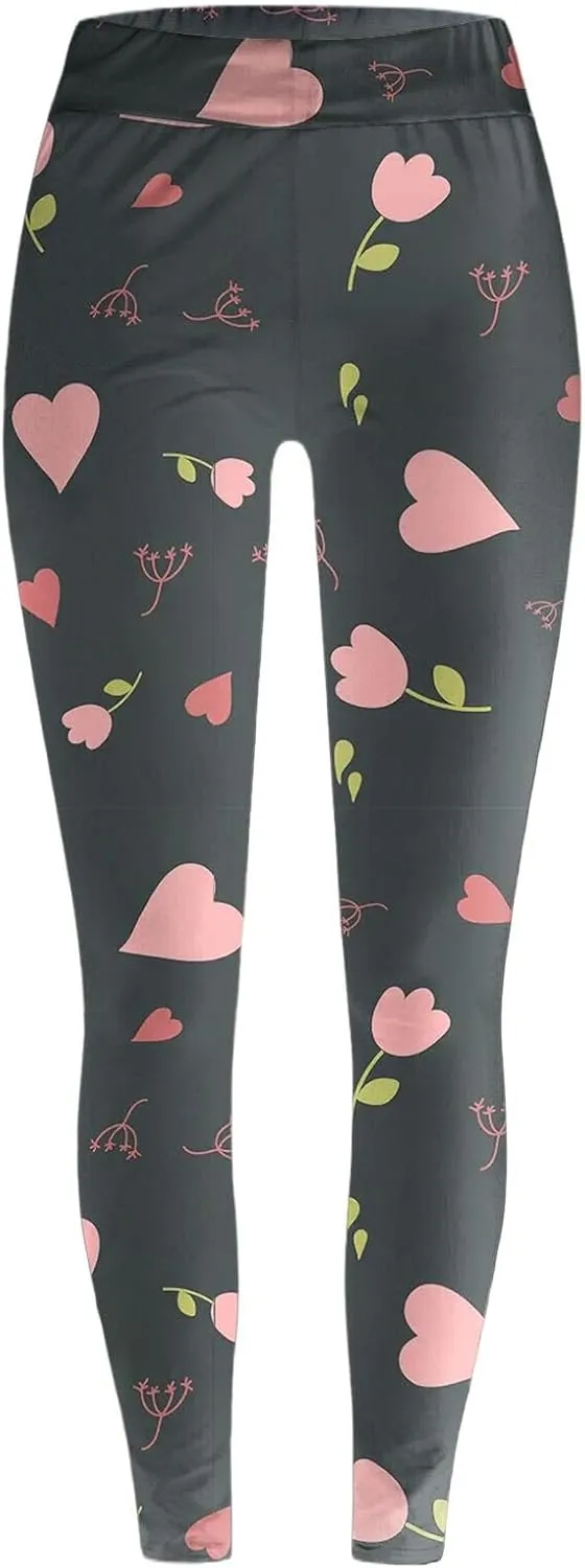 Litetao Leggings for Women with Pockets Casual Elastic High Waist Workout Leggings Stretchy Athletic Tights Trousers