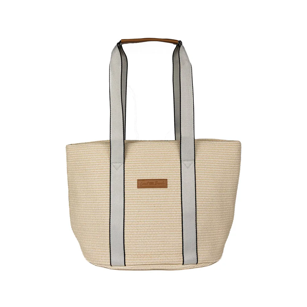 Local Beach Raffia Woven Tote