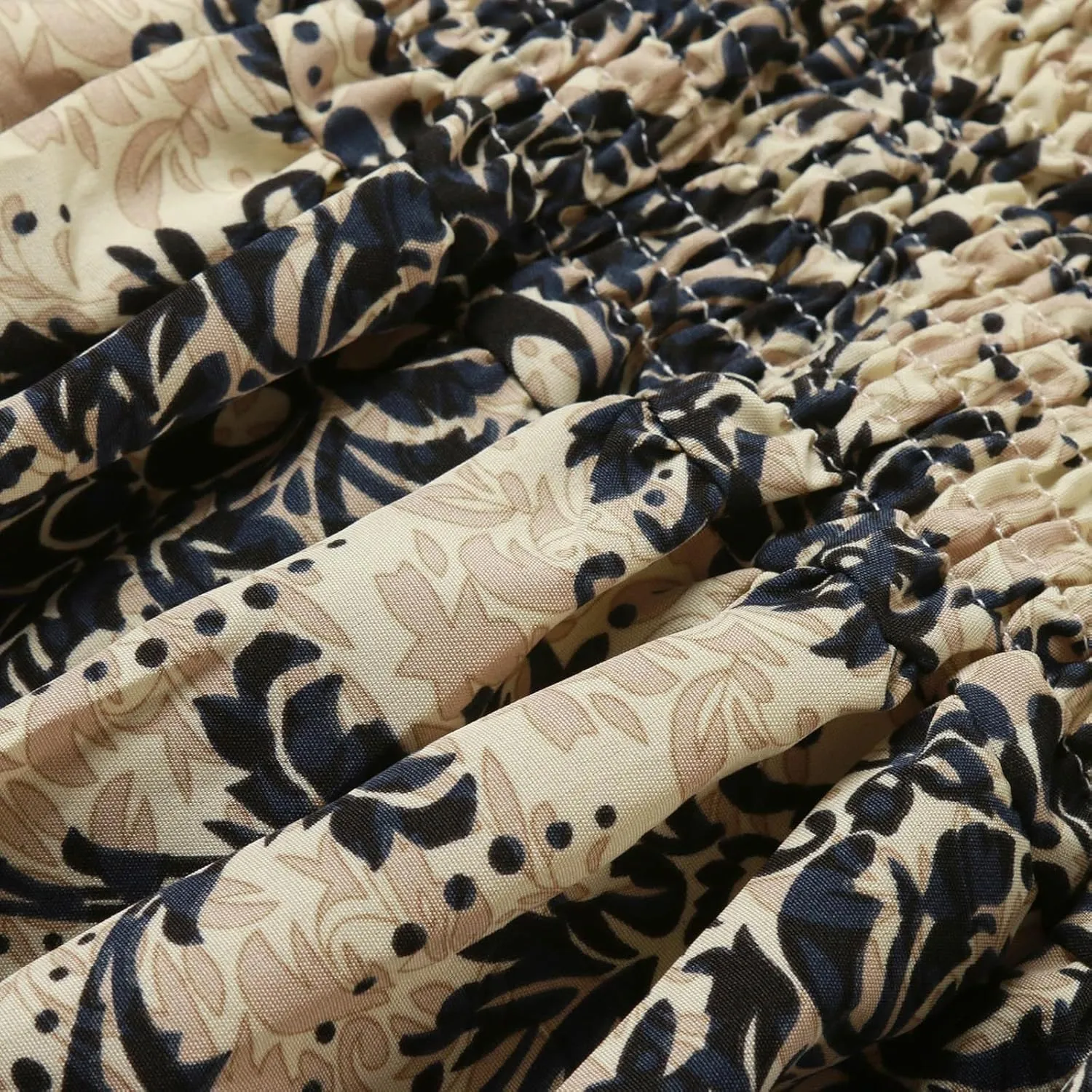 Maxi Skirts Casual for Women Floral Print Summer Casual High Waisted Elegant Slim Boho with Pockets Flowy Long