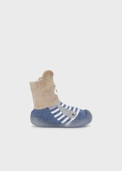 Mayoral Blue Shoe Socks