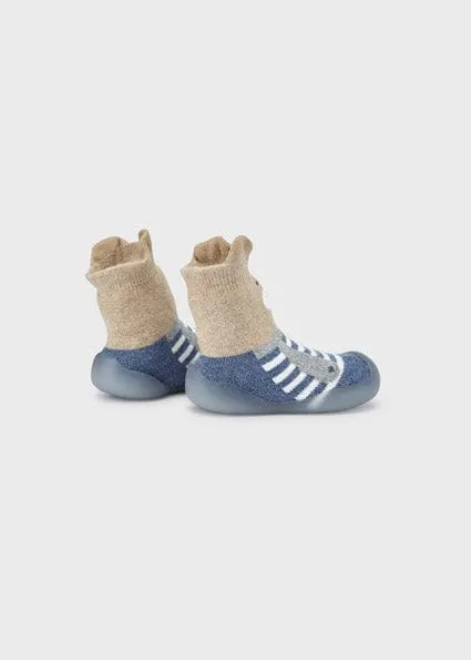 Mayoral Blue Shoe Socks