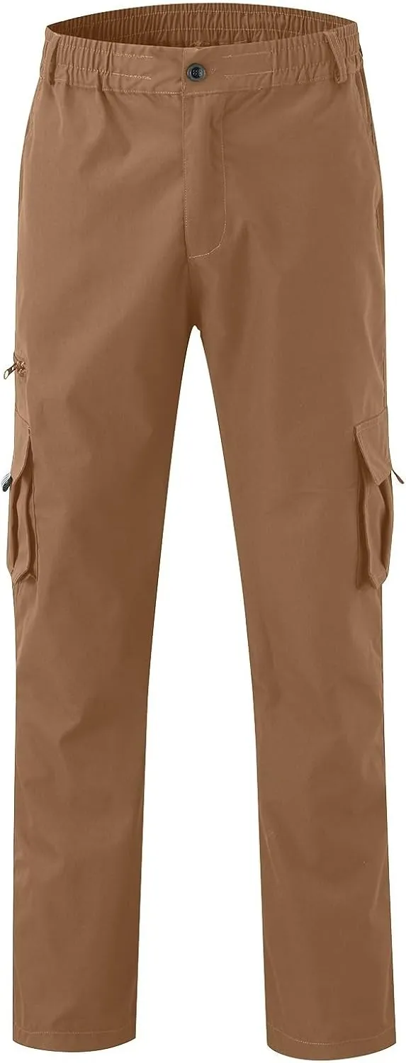 Men's Active Athletic Casual Tricot Color Pants Men's Overalls Drawstring Pants Men's Running Tactical Sweatpants