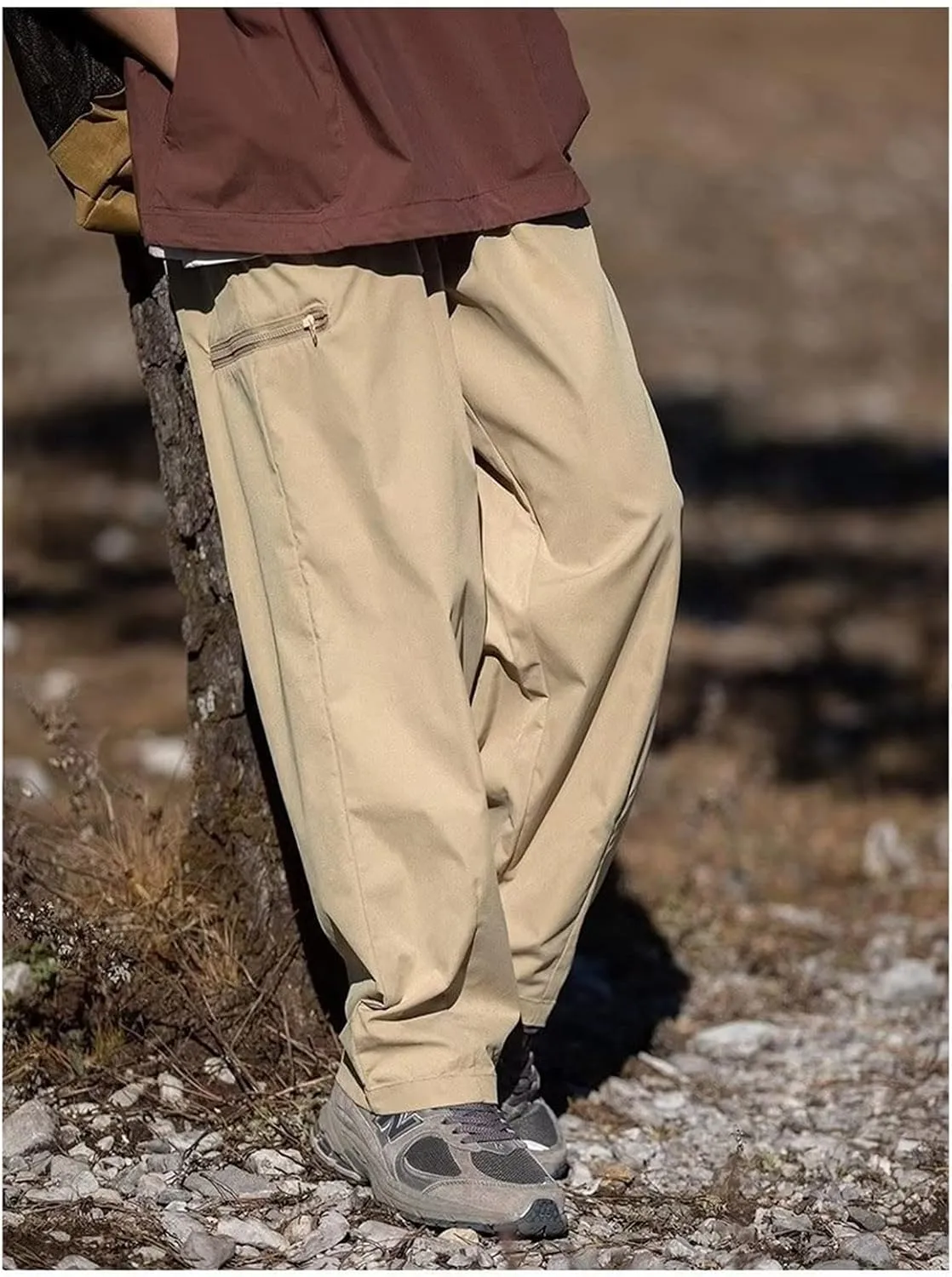 Men's Cargo Pants Casual Work Pant Lightweight Jogger Pant Outdoor Hiking Sweatpants Trousers Hiking Pants