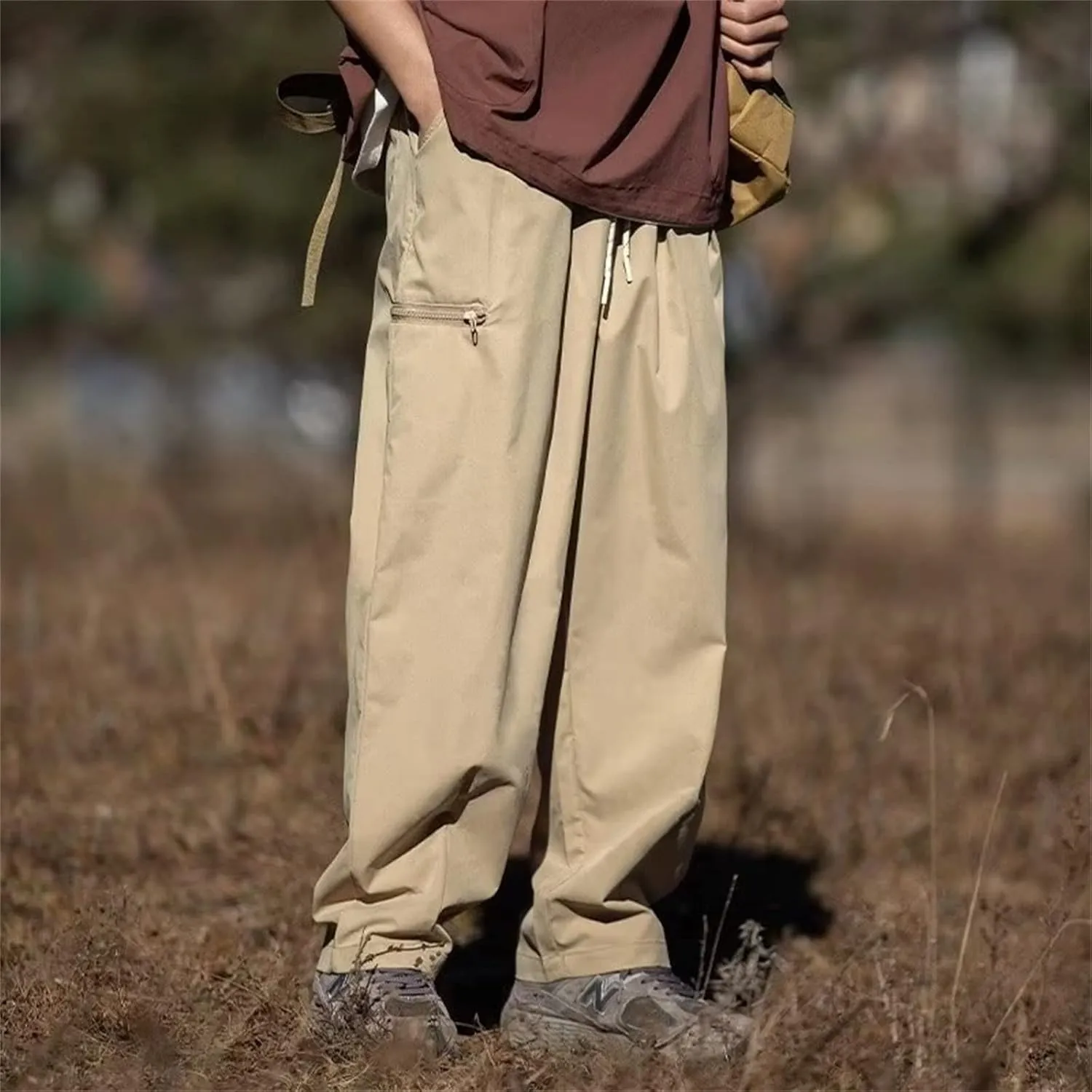 Men's Cargo Pants Casual Work Pant Lightweight Jogger Pant Outdoor Hiking Sweatpants Trousers Hiking Pants