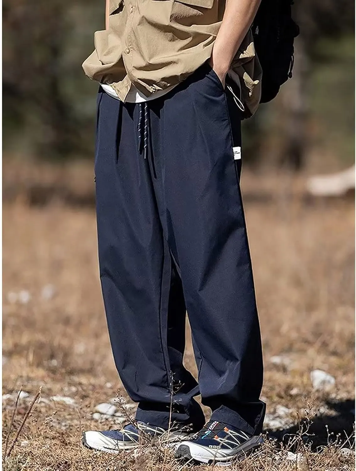 Men's Cargo Pants Casual Work Pant Lightweight Jogger Pant Outdoor Hiking Sweatpants Trousers Hiking Pants