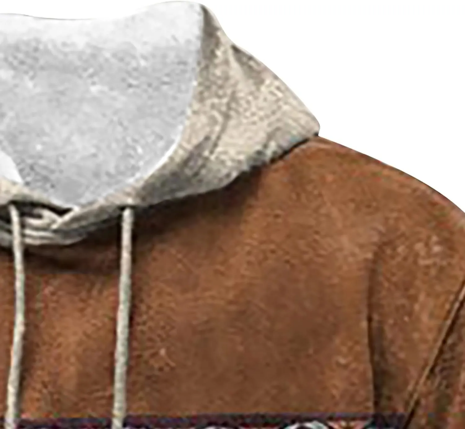 Men's Casual Fashionable Loose and Trendy Printed Hooded Long Sleeved Sweatshirt Sweatshirts for Men