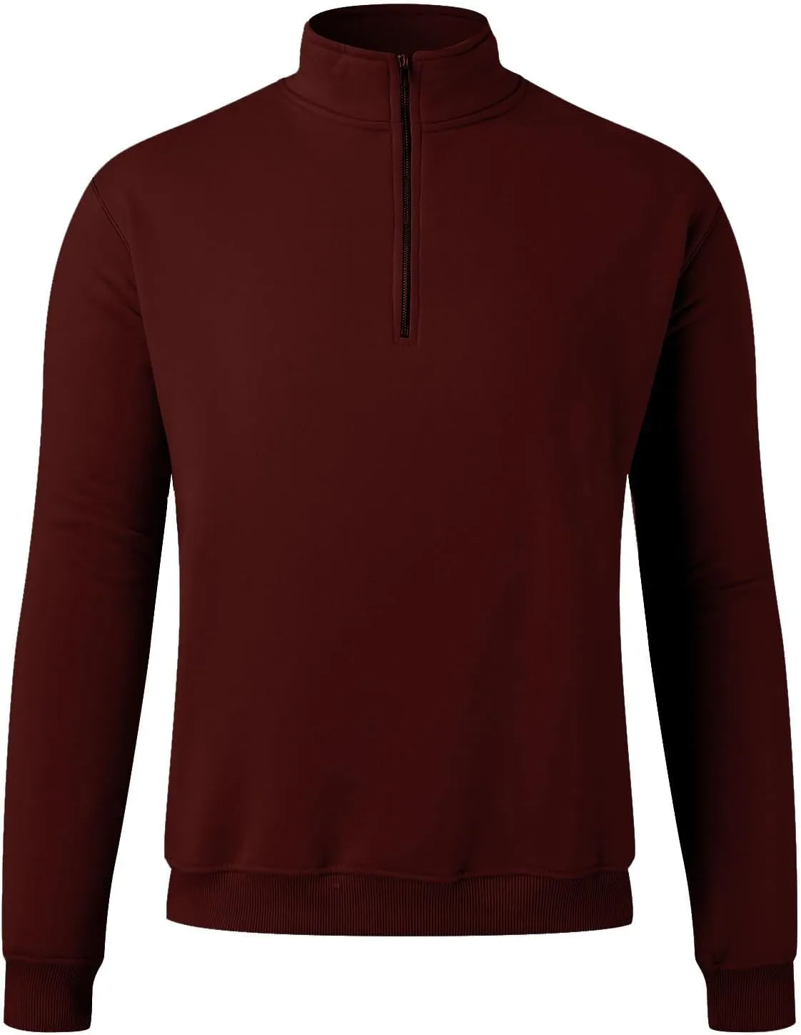 Men's Fleece Crewneck Sweatshirt Zipper Long Sleeved Hoodie Pullover Hooded Sweatshirt Sweat Shirt Mens Sweat Shirt