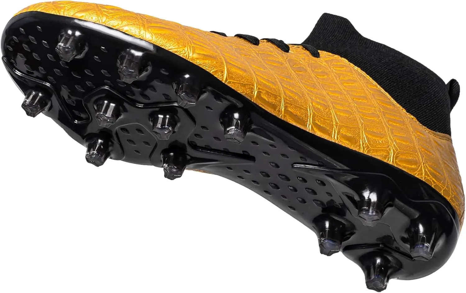 Men's High-Top Soccer Cleats for Youth & Kids  Lightweight Football Cleats for Firm Ground & Turf  Durable Training Futsal Shoes, Athletic Boys' Football Shoes for Indoor & Outdoor Play