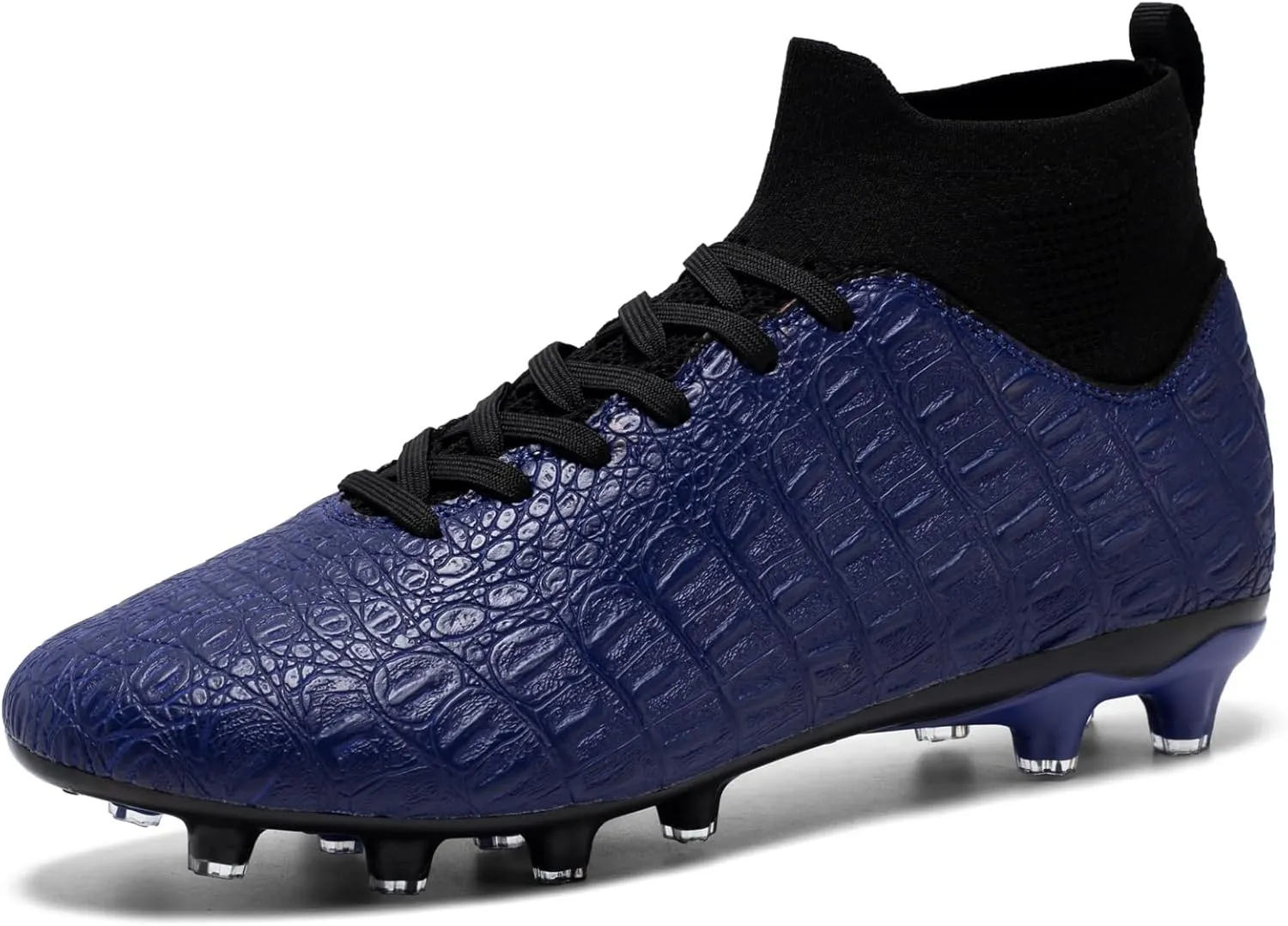 Men's High-Top Soccer Cleats for Youth & Kids  Lightweight Football Cleats for Firm Ground & Turf  Durable Training Futsal Shoes, Athletic Boys' Football Shoes for Indoor & Outdoor Play