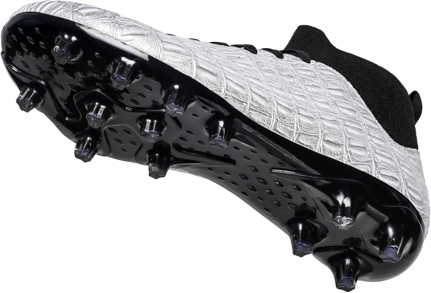 Men's High-Top Soccer Cleats for Youth & Kids  Lightweight Football Cleats for Firm Ground & Turf  Durable Training Futsal Shoes, Athletic Boys' Football Shoes for Indoor & Outdoor Play