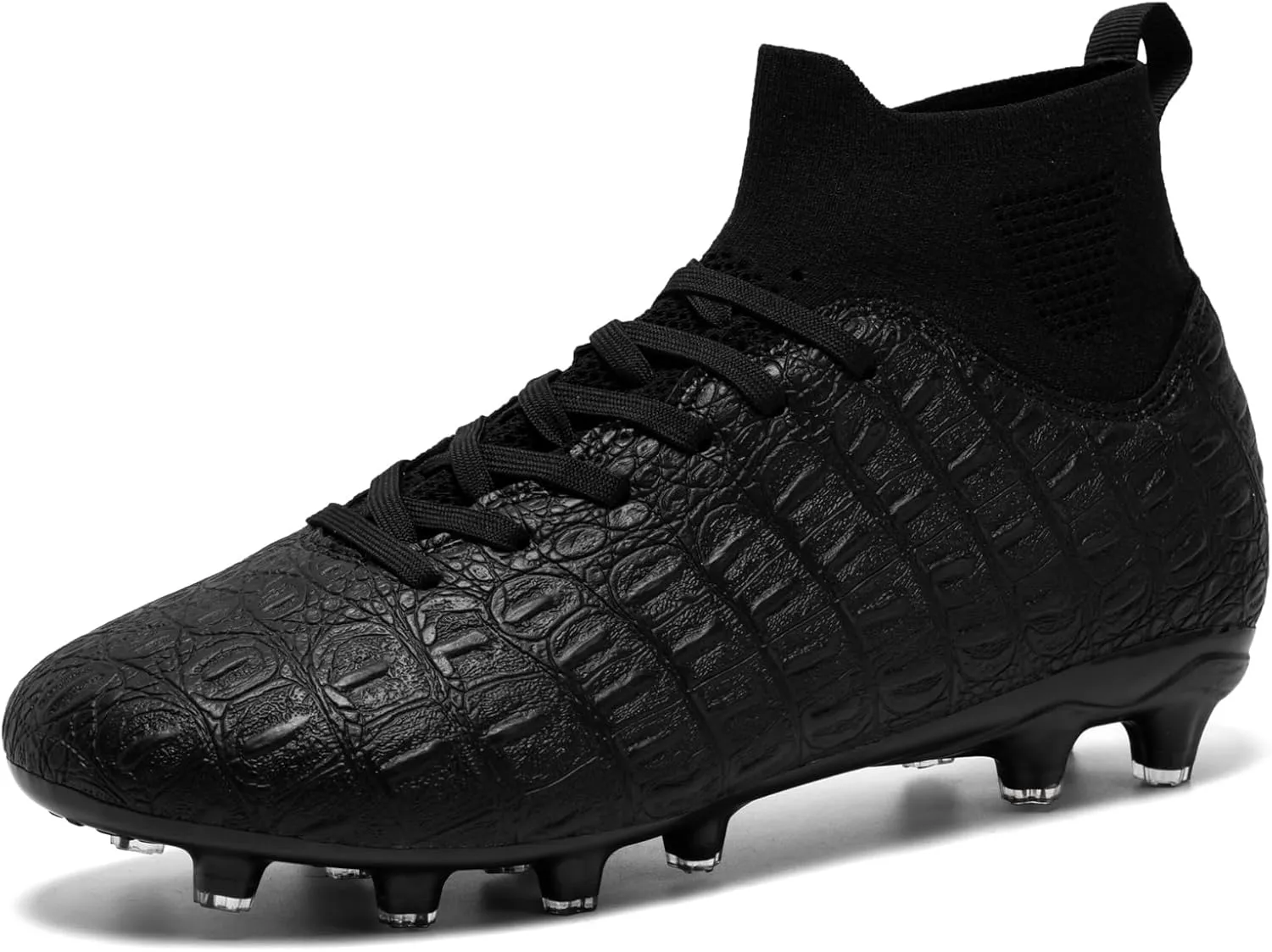 Men's High-Top Soccer Cleats for Youth & Kids  Lightweight Football Cleats for Firm Ground & Turf  Durable Training Futsal Shoes, Athletic Boys' Football Shoes for Indoor & Outdoor Play