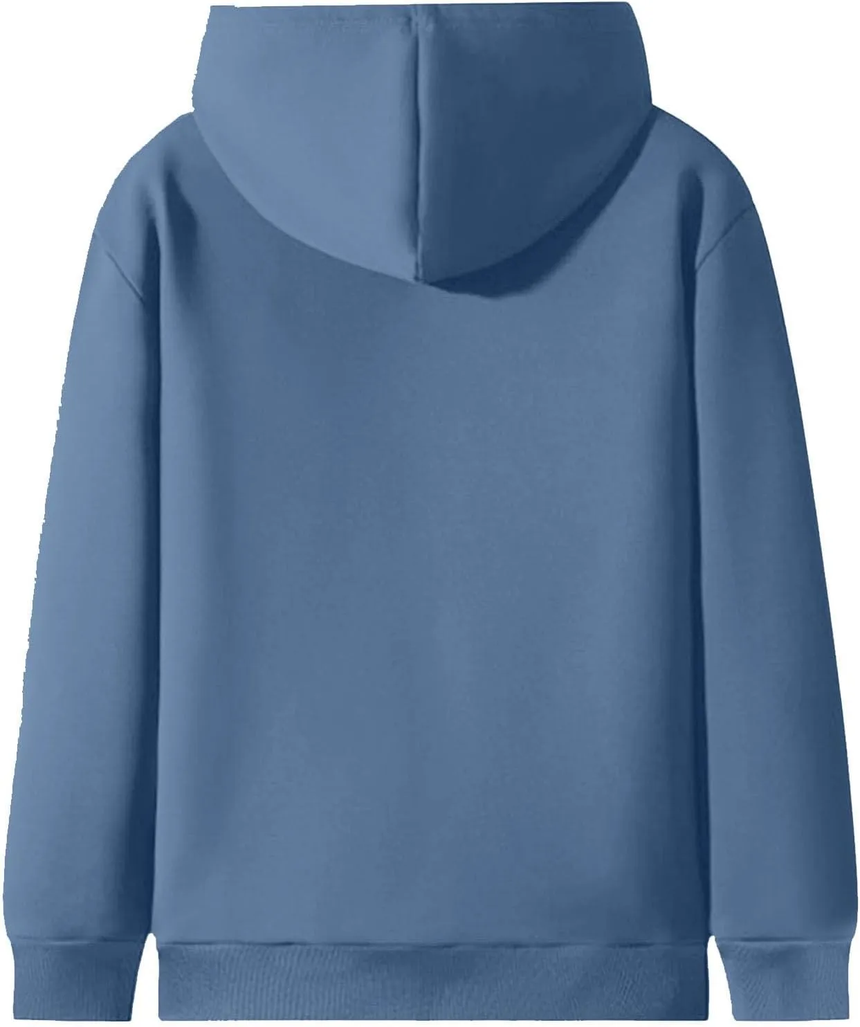 Men's New Casual Fashionable Printed Fleece Hooded Sweatshirt Jacket Coat TopsLong Sleeve Zippr Furry Warm Comfy