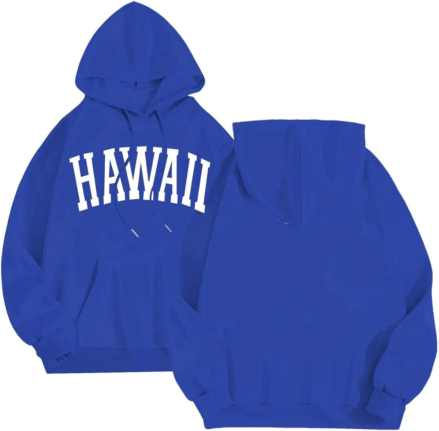 Mens Oversized Hoodie Casual Pullover Long Sleeve Hooded Sweatshirts Trendy Loose Fit Letter Print Hoodies for Men