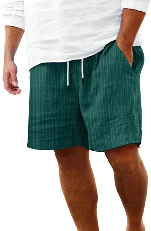 Mens Shorts Casual Work Shorts Fashion Slim Five Minute Pants Beach Shorts Men's Cotton Blend Shorts Men Shorts Le