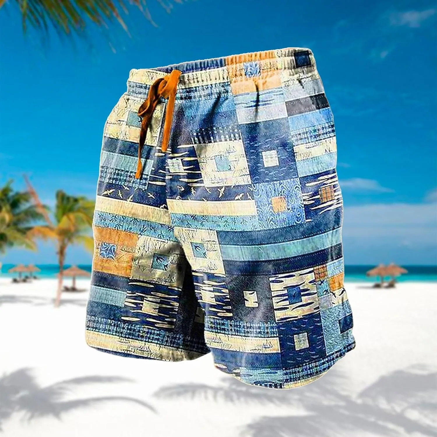 Mens Shorts Casual Work Shorts Fashion Slim Five Minute Pants Beach Shorts Men's Cotton Blend Shorts Men Shorts Le