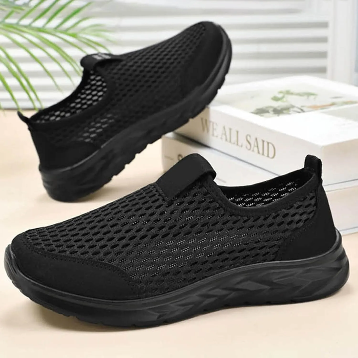 Mens Slip On Walking Shoes Men's Shoes Men's Athletic Shoes Breathable Shoes Men Sneakers for Men Running Shoes Sneakers