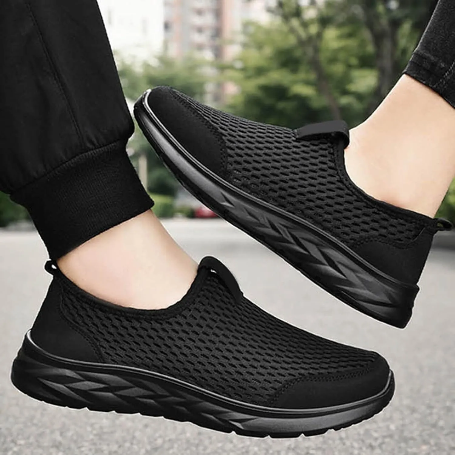 Mens Slip On Walking Shoes Men's Shoes Men's Athletic Shoes Breathable Shoes Men Sneakers for Men Running Shoes Sneakers