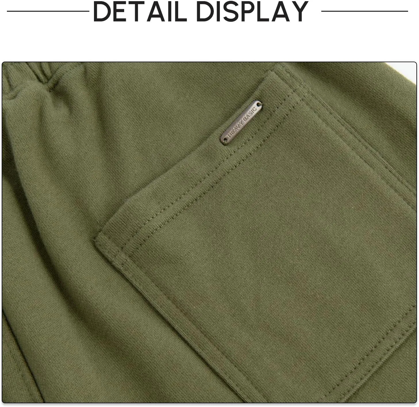 Mens Sweat Shorts with Pockets Drawstring Athletic Gym Shorts Cotton Workout Running Shorts