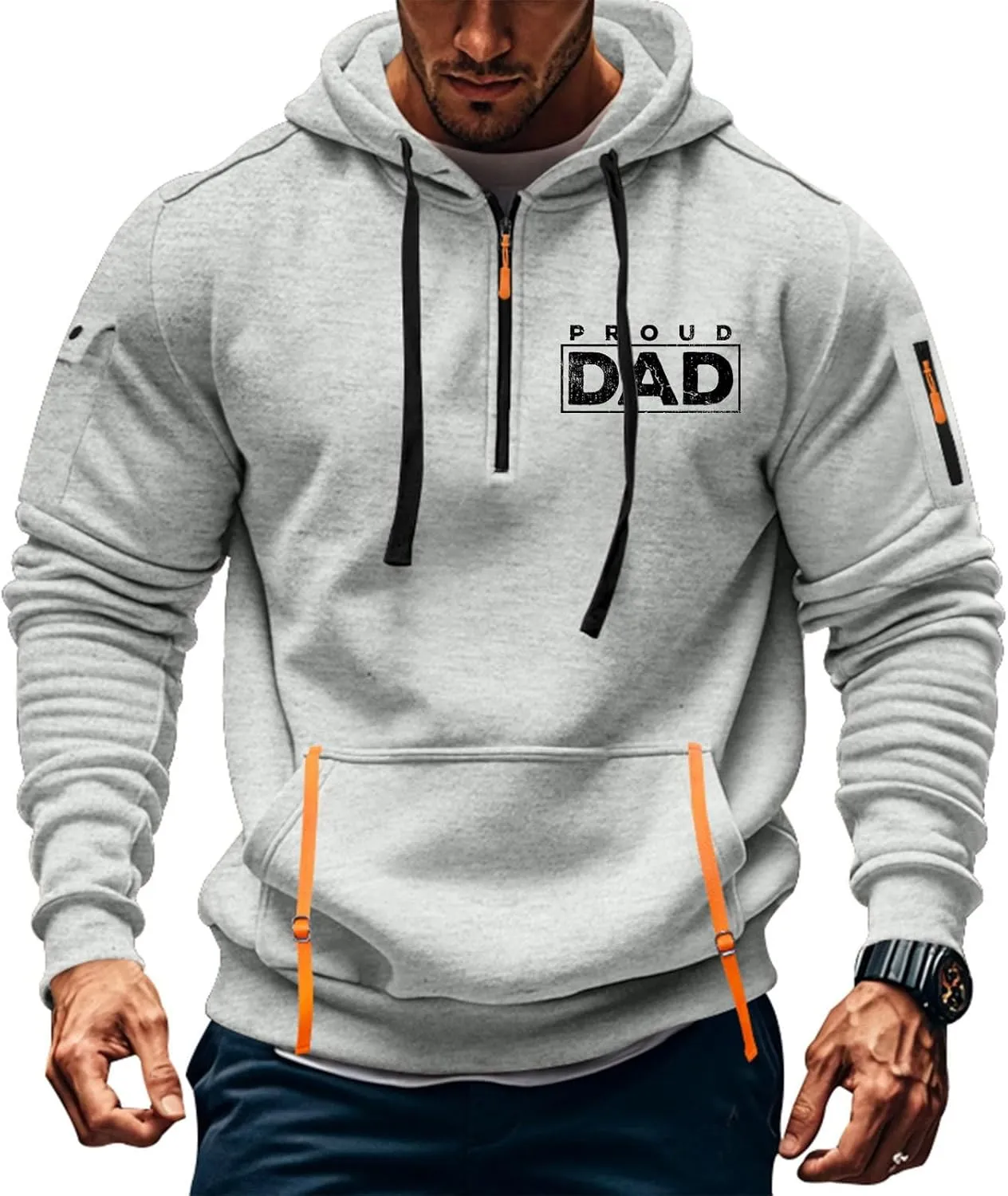 Mens Zip Up Hoodie Oversized Long Sleeve Tactical Hoodies: Ugly Sweater Vintage Graphic Aztec Sweater Sweatshirts