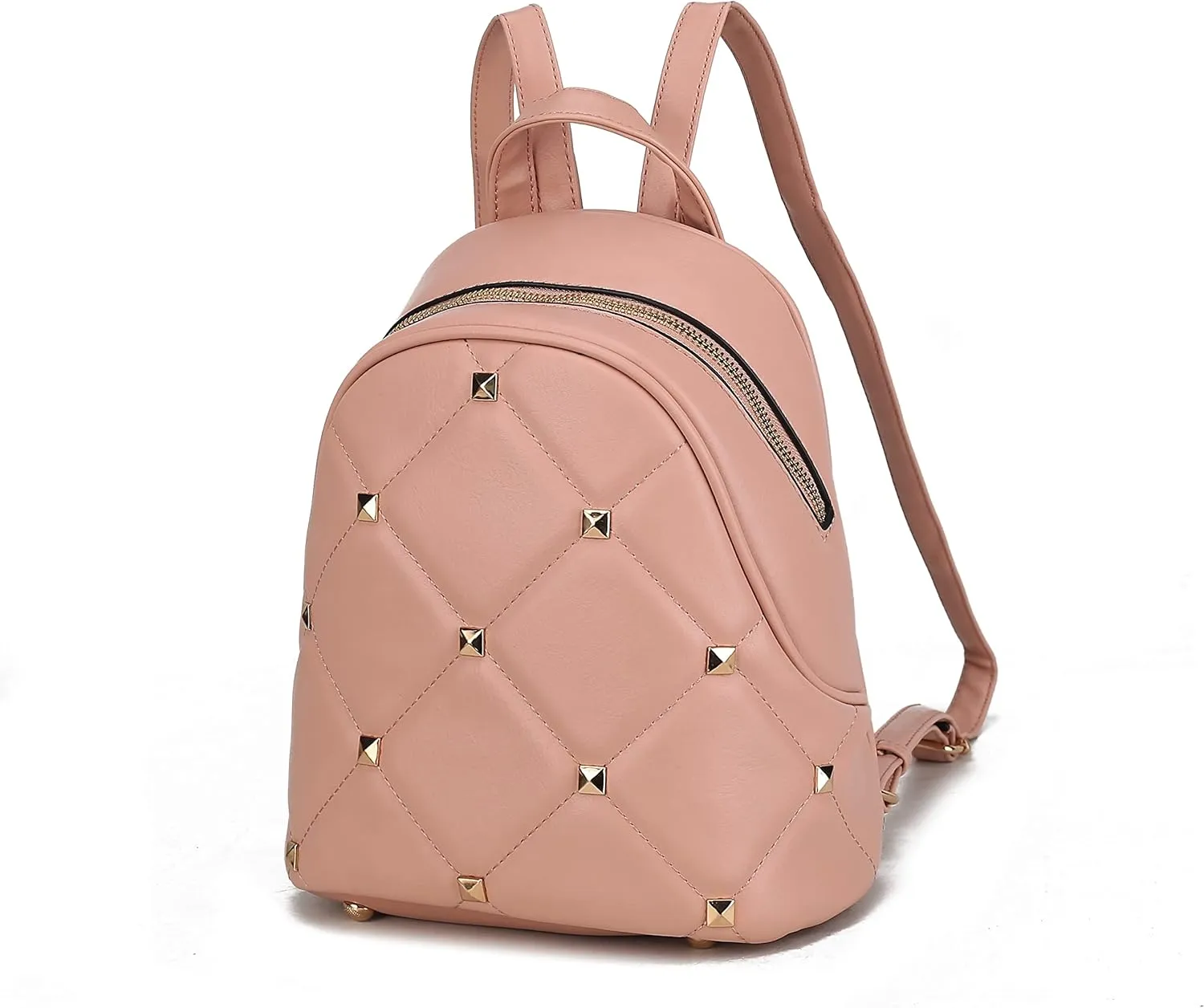 MKF Collection Backpack for women, Vegan Leather Top-Handle satchel Lady Travel Bookbag