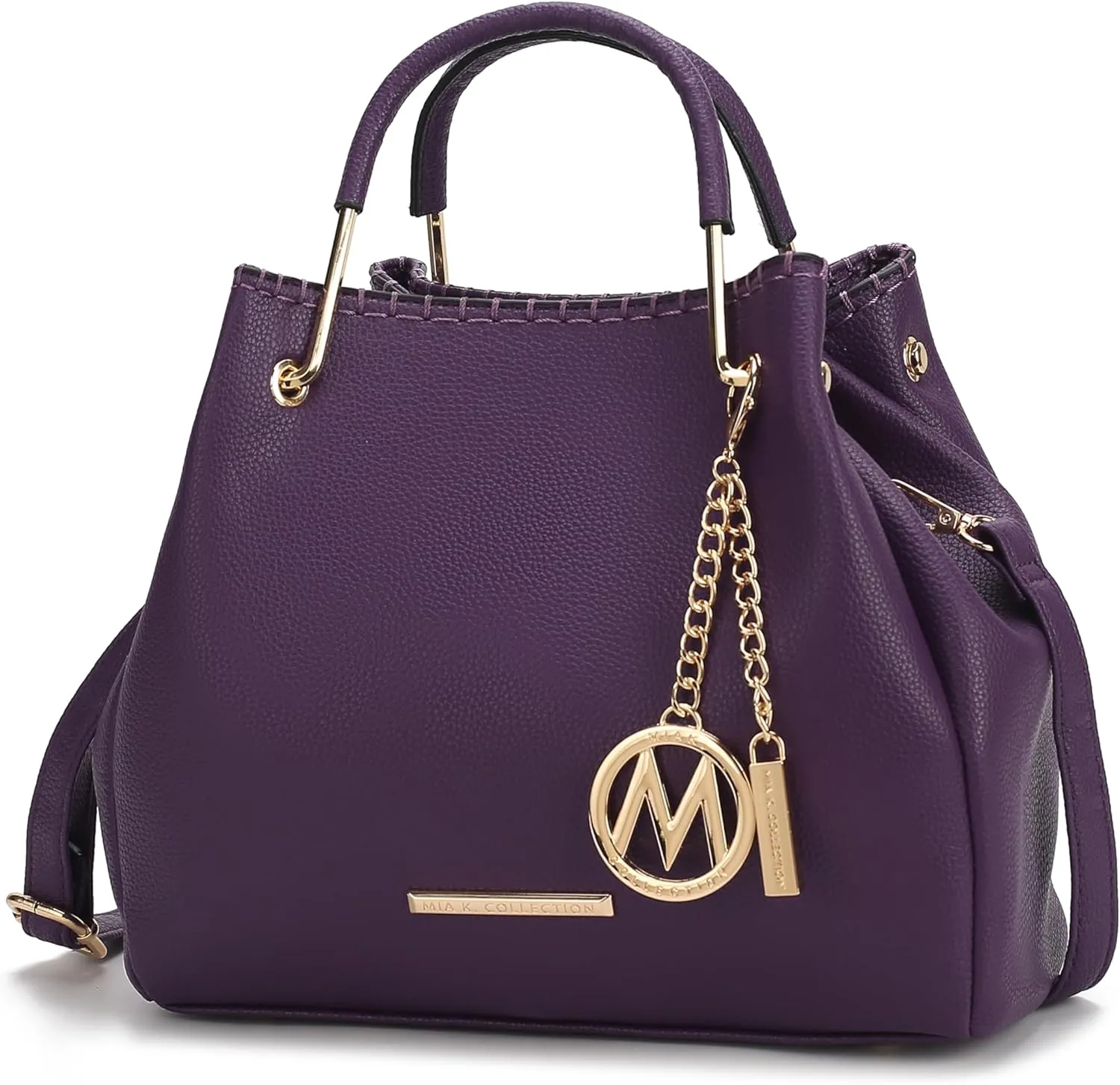 MKF Collection Tote Bag for Women, Vegan Leather Top-Handle Shoulder Bag Handbag Purse by Mia K