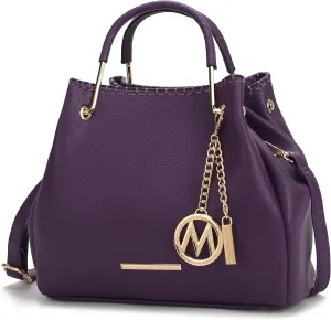 MKF Collection Tote Bag for Women, Vegan Leather Top-Handle Shoulder Bag Handbag Purse by Mia K