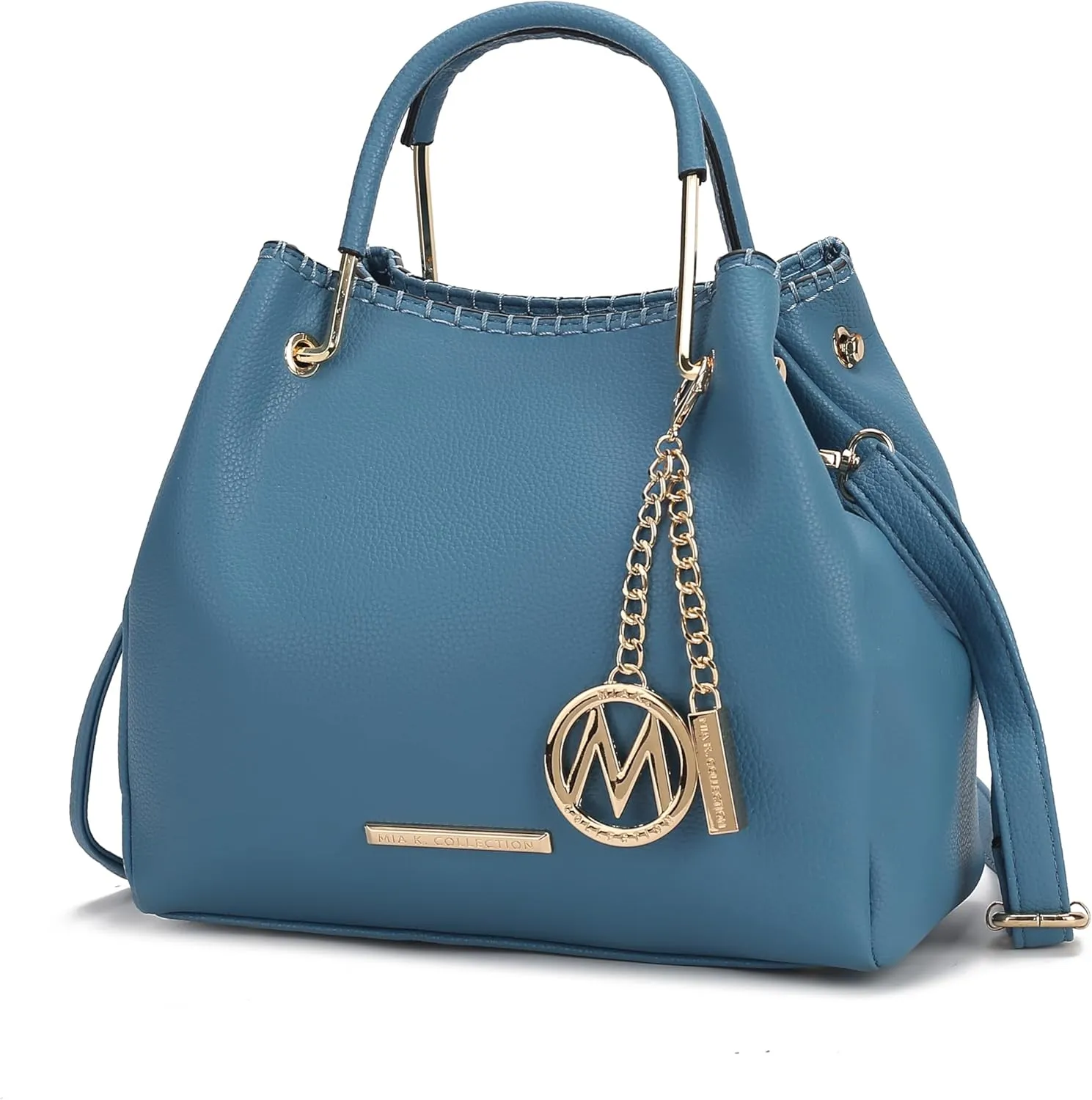 MKF Collection Tote Bag for Women, Vegan Leather Top-Handle Shoulder Bag Handbag Purse by Mia K