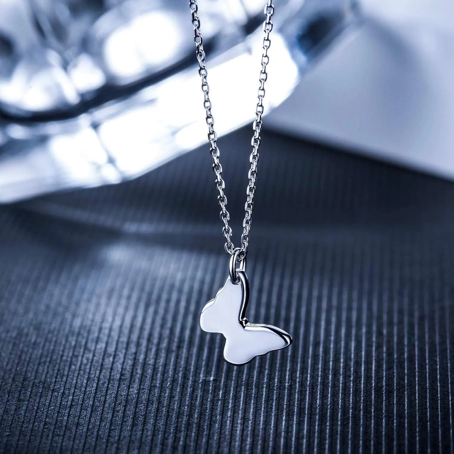 Mother Daughter Jewelry Sets for Two, Cutout Heart Necklaces, 2 Sterling Silver Necklaces
