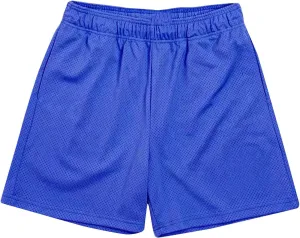 Muscularfit Mens 3 Inch Shorts Breathable Workout Athletic Shorts Solid Color Holiday Mesh Beach Shorts Outdoor Casual Shorts
