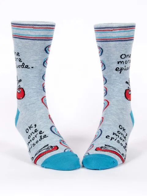 One More Episode Men's-Crew Socks