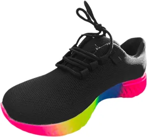 Platform Sneakers for Women Women's Shoes for Everyday Use Orthopedic Arch Support Nurse Shoes for Women Trendy High Top Sneakers for Women 2023 Black Slip On Tennis Shoes