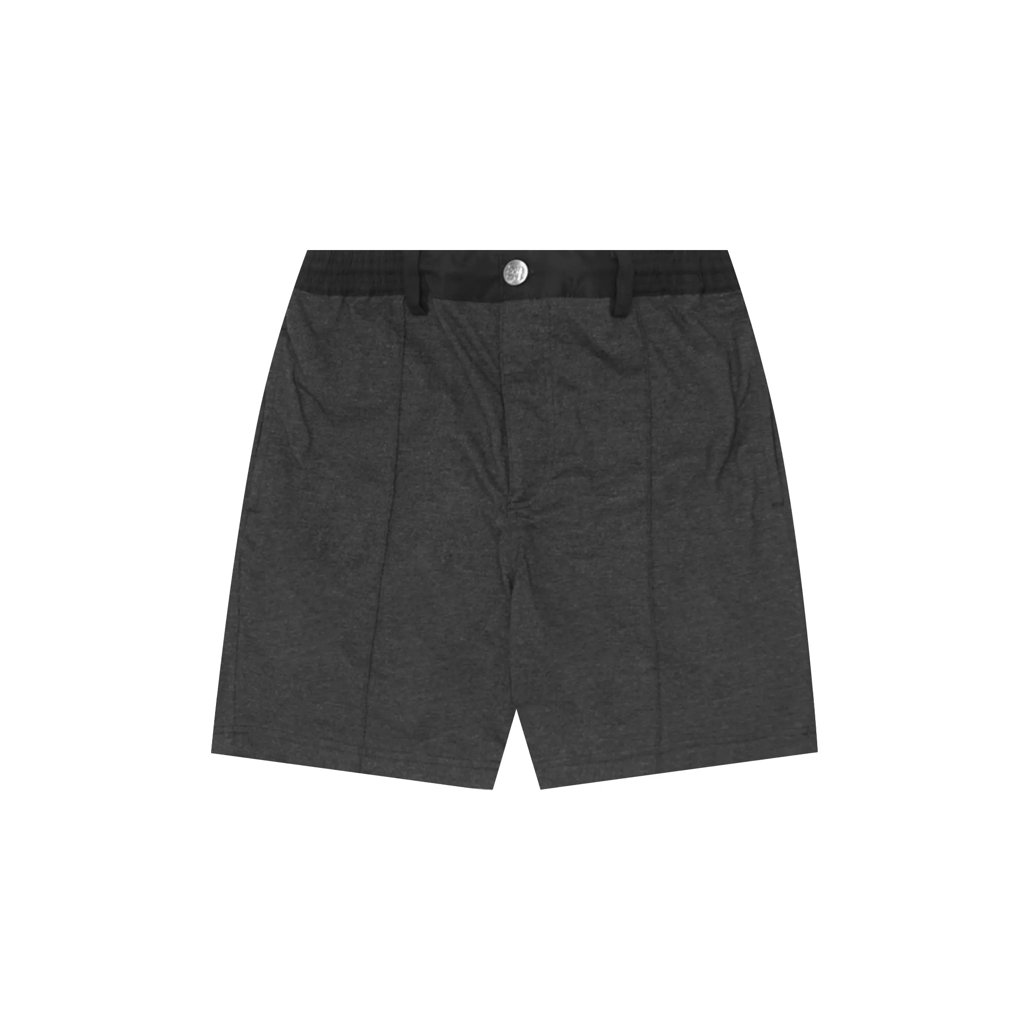 PLEATED SHORTS TYPE II IN MIDNIGHT HEATHER