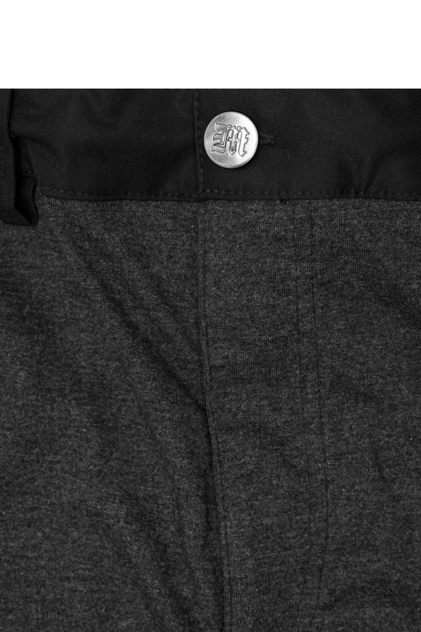 PLEATED SHORTS TYPE II IN MIDNIGHT HEATHER