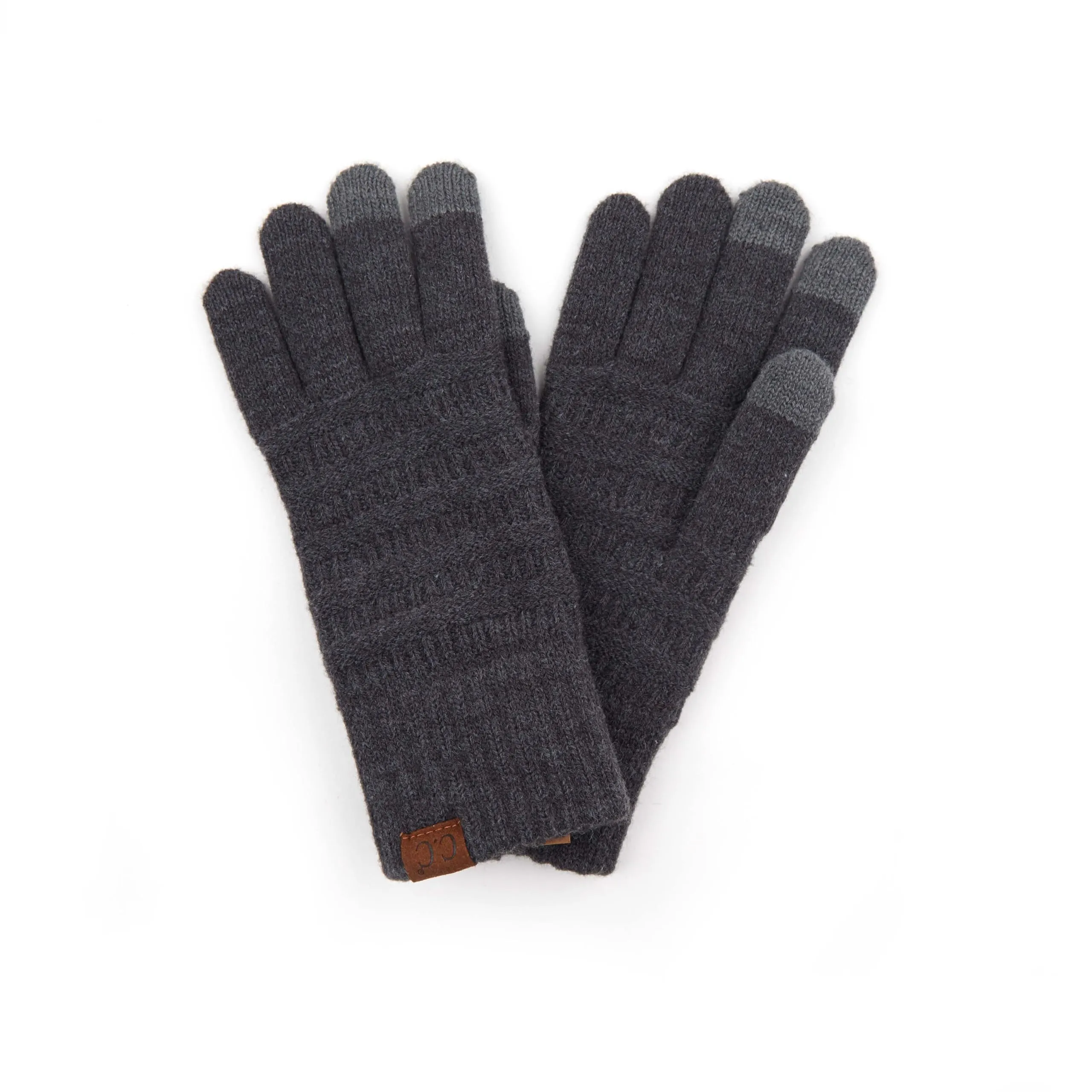 Pom Beanie & Lined Gloves Set (Matching Pom) by Funky Junque