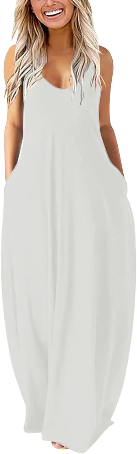 PTOLOCIF Womens Solid Round Neck Long Sleeved Patchwork Long Skirt is Fashionable and Plus Size Dress Blouses for Women