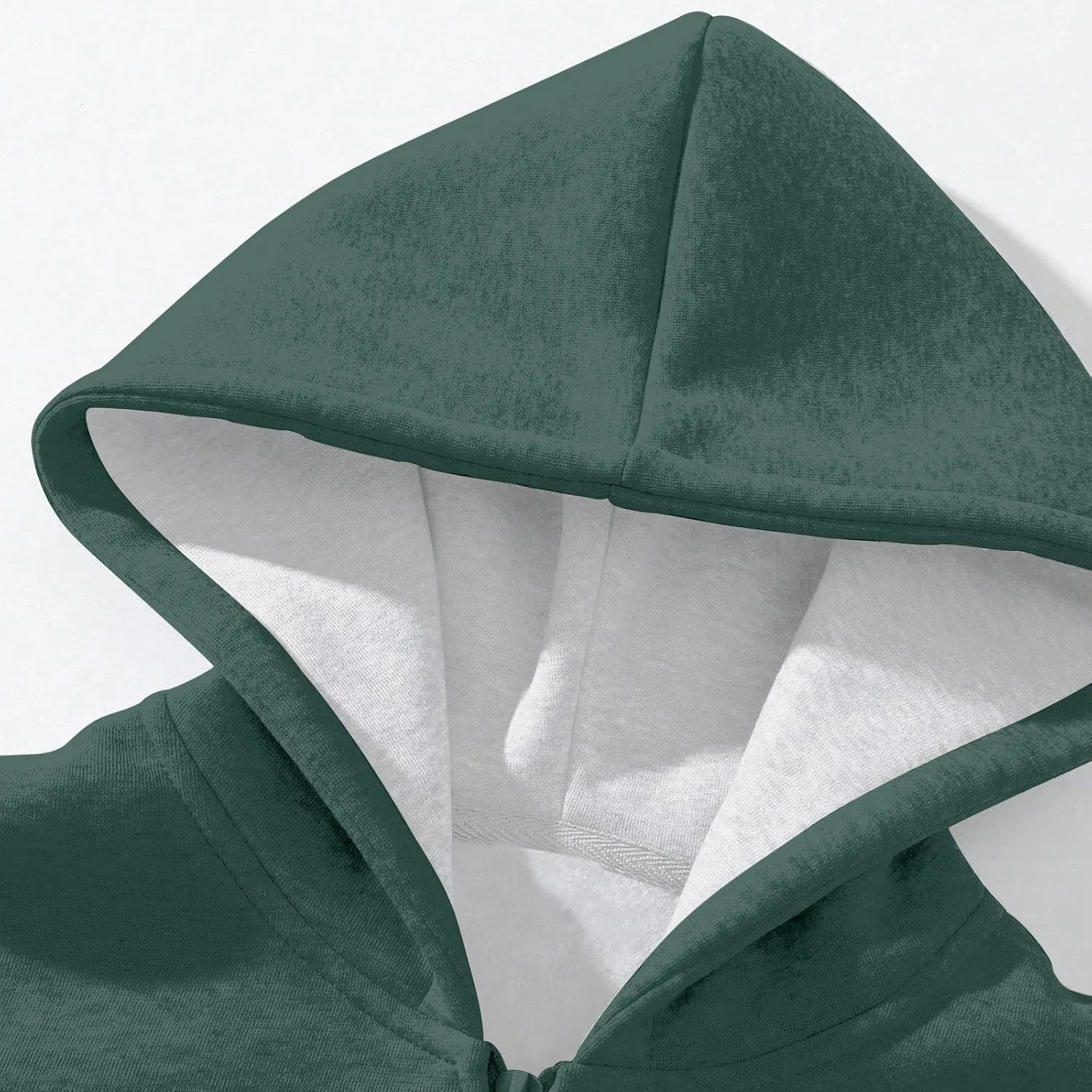 Quarter Zip Hoodies for Men Half Zip Up Hoodie Mens Long Sleeve Drop Shoulder Sweatshirt Loose Fit Casual Pullover