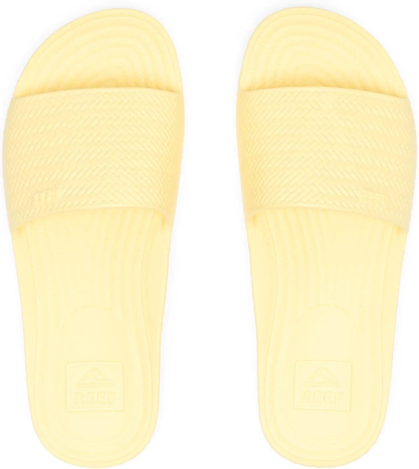 Reef Women's Water Scout Slide Sandal, Pale Banana, 6
