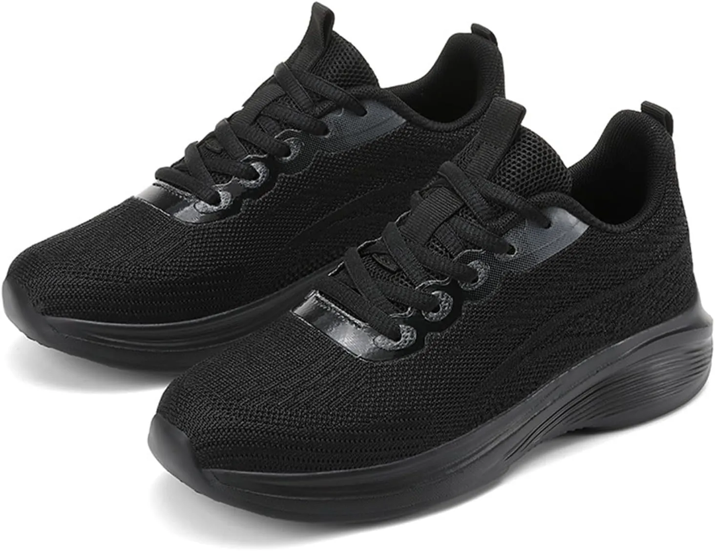 Running Shoes for Men Slip On Walking Sneaker Lace Up Tennis Gym Workout Shoes Mesh Breathable Non Slip Cushioning Sneakers