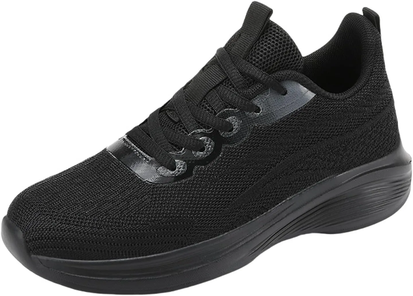 Running Shoes for Men Slip On Walking Sneaker Lace Up Tennis Gym Workout Shoes Mesh Breathable Non Slip Cushioning Sneakers