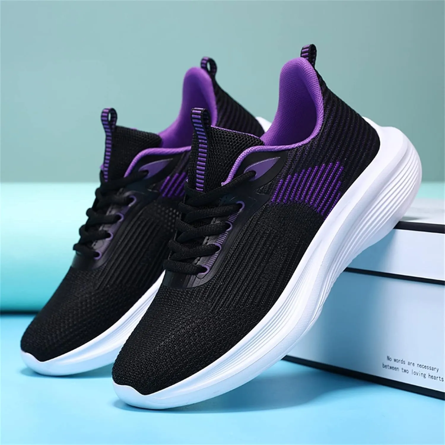 SBGMoSJ Sneakers for Women Wide Width Black Comfy Fall Shoes for Women 2023 Nursing Shoes Women Comfortable Wide Womens Fashion Sneakers Size 10.5 Slip On Walking Shoes Women Comfort