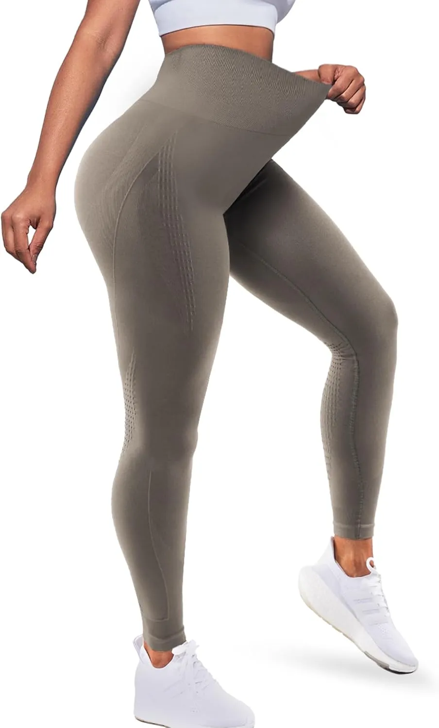 Scrunch Butt Leggings for Women Amplify Contour Legging Seamless Yoga Pants Workout Gym Booty Lifting Tights
