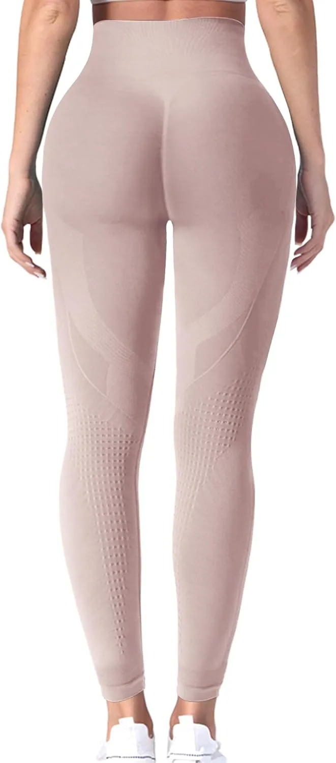 Scrunch Butt Leggings for Women Amplify Contour Legging Seamless Yoga Pants Workout Gym Booty Lifting Tights