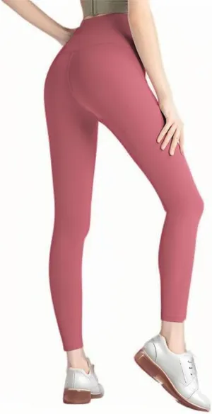 Seamless Leggings for Women High Waisted Workout Leggings Running Exercise Gym Yoga Pant Soft Stretch Trousers