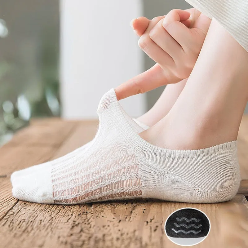 Silicone Ankle Low Cut Socks
