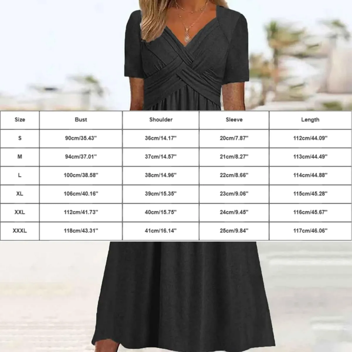 Summer Dresses for Women 2025 Vacation V Neck Short Sleeve Criss Cross Wrap Maxi Dress Flowy Beach Sundress with Pockets