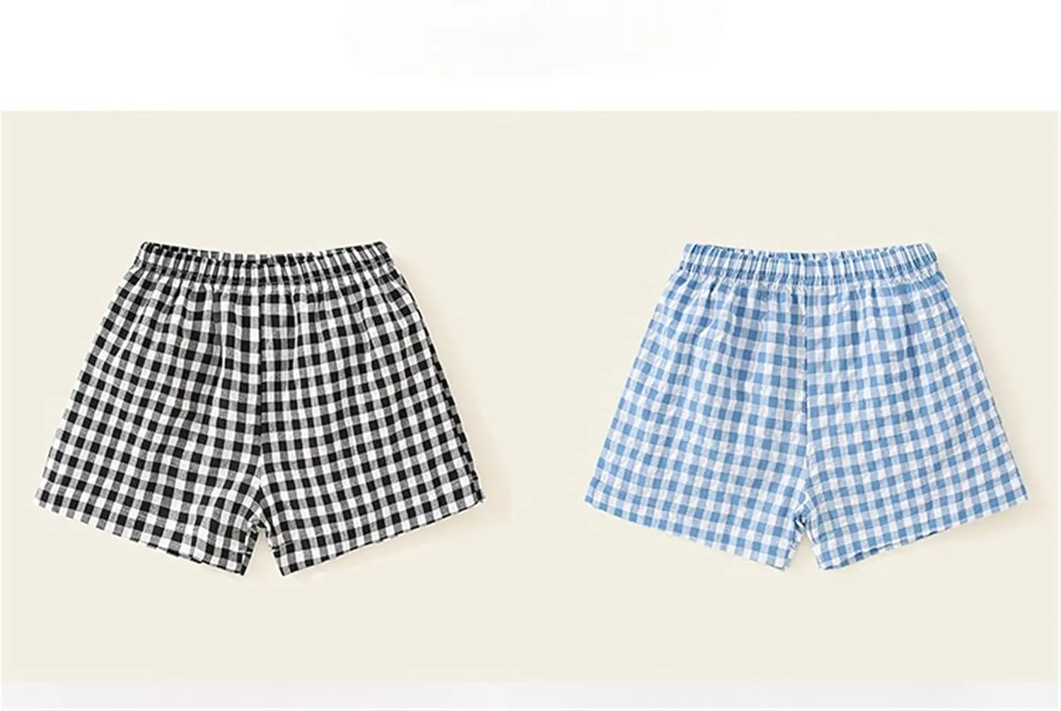 Toddler Shorts Kids' Comfortable Cotton Shorts Elastic Waist Beach Shorts Bottoms Boxers