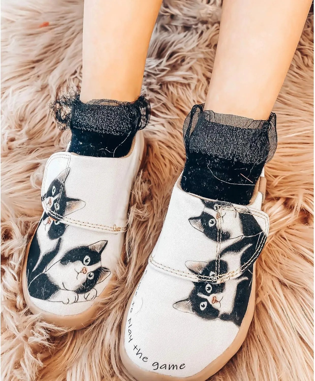 UIN Kid's Walking Shoes High Top Knitted Boots Casual Lightweight Comfort Fashion Sneaker Madrid