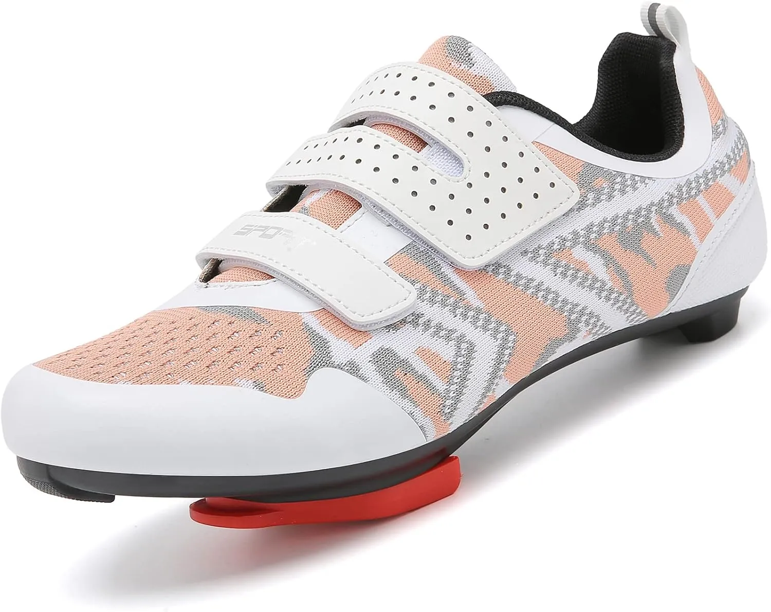 Unisex Cycling Shoes Compatible with Peloton Indoor Riding Road Bicycle with Delta Cleats Outdoor Pedal Bike Shoes